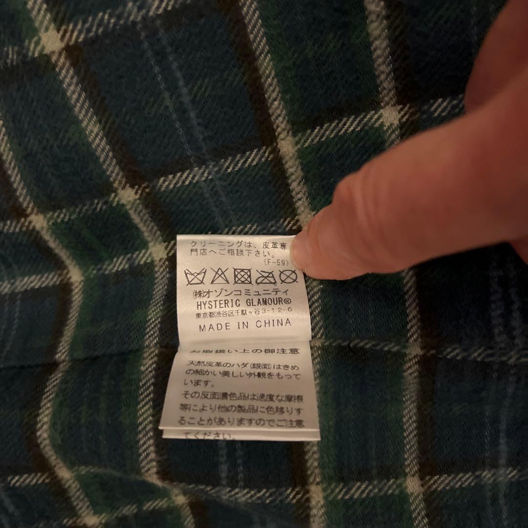 HYSTERICGLAMOUR ライダースジャケット