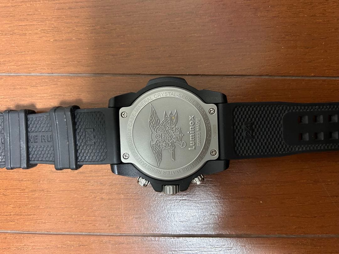 Luminox ブラック クォーツ 腕時計