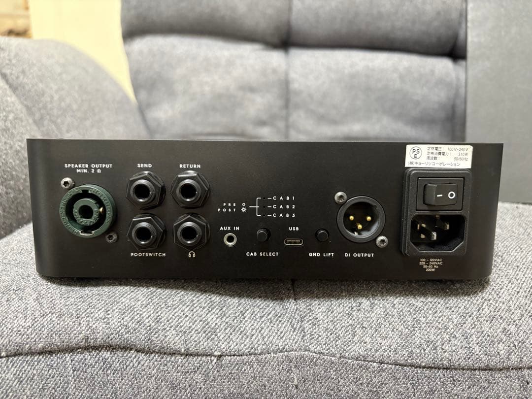 ［最終値下げ］darkglass microtubes　ベースアンプ　ケース付き