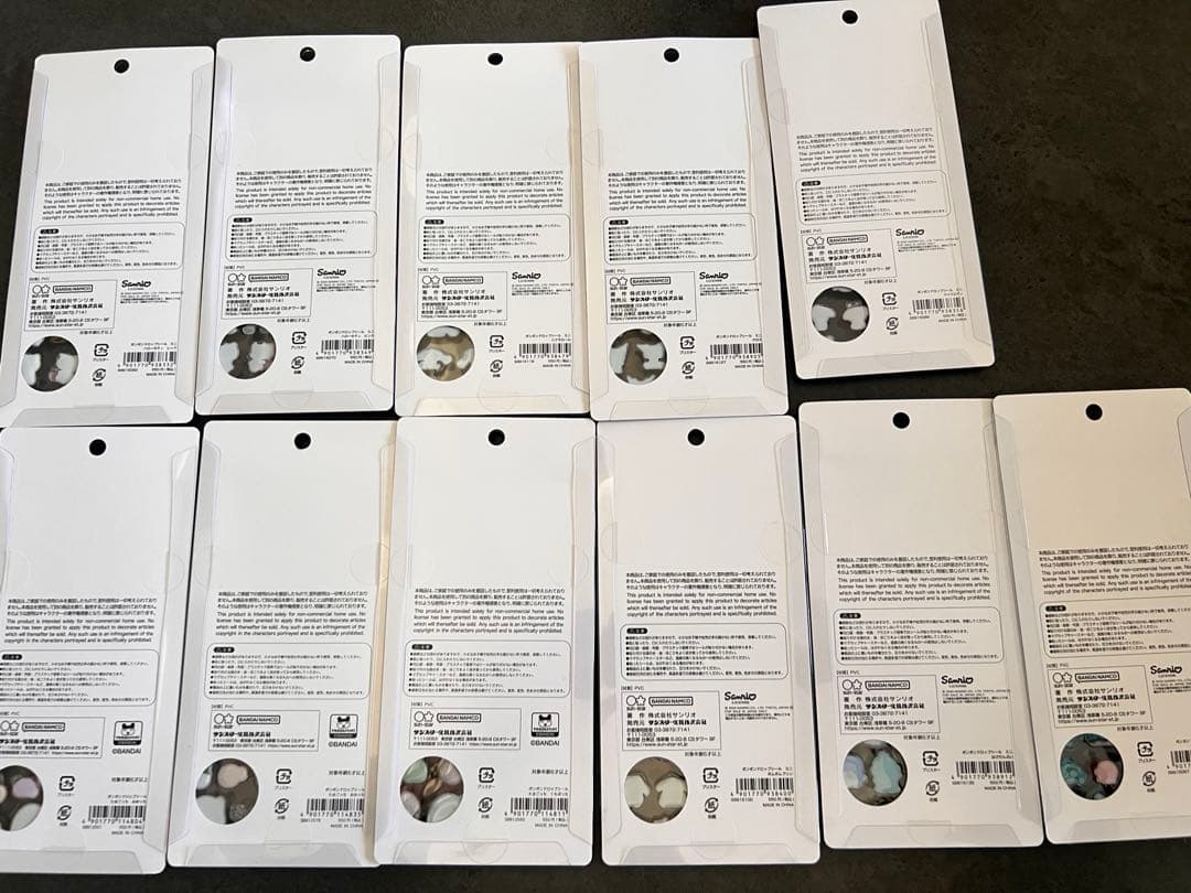 【店舗正規品】サンリオミニ　たまごっち　ボンボンドロップシール　11種セット