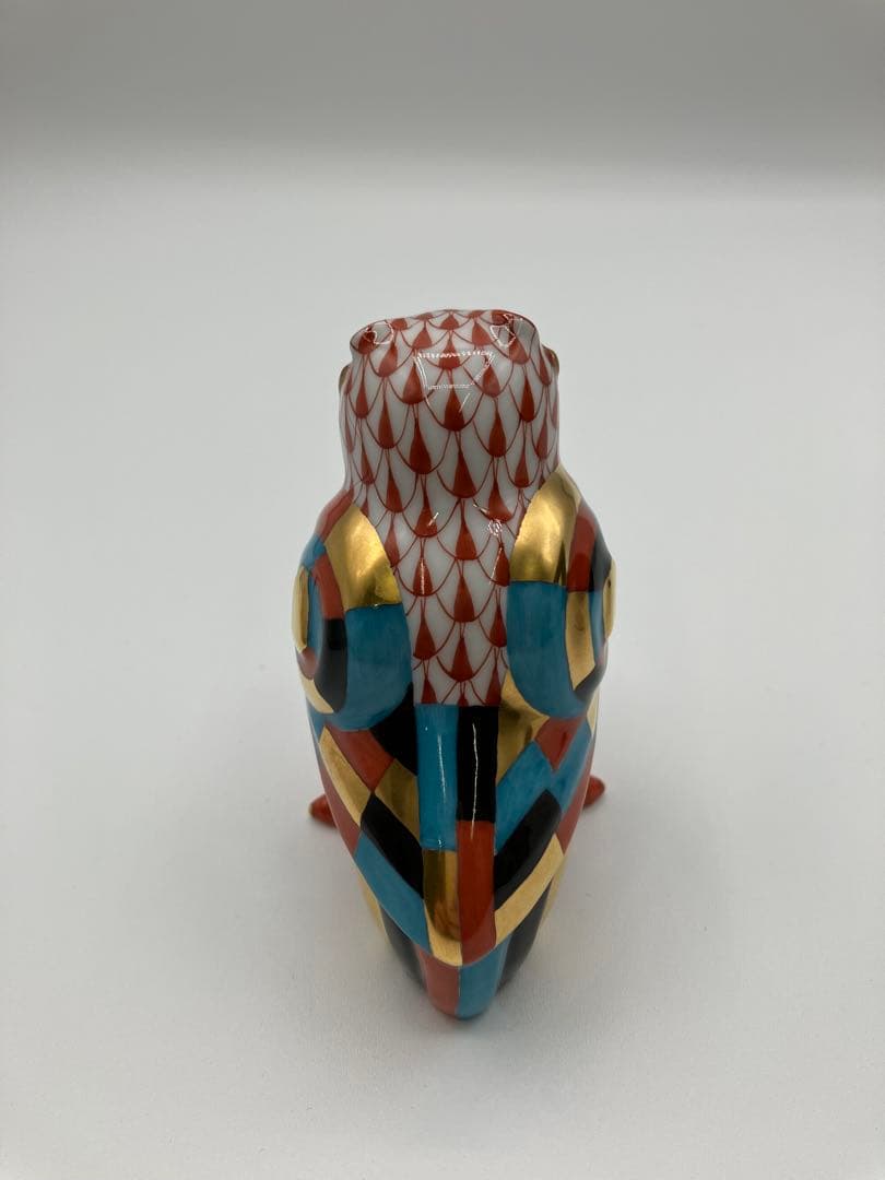 ヘレンド オウル 世界のフクロウ 箱　中国 限定3000体