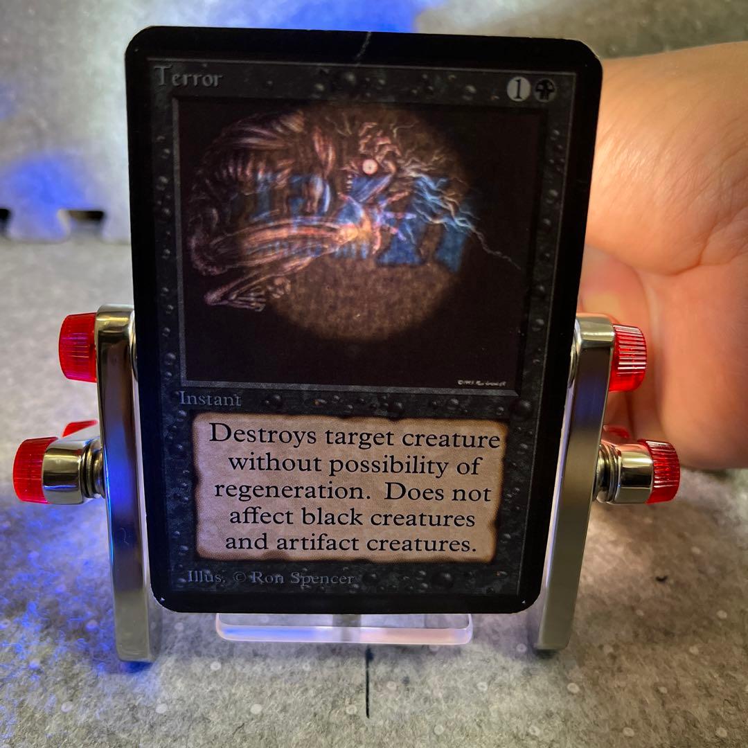 848 【超希少】アルファ《恐怖/Terror》[LEA] 黒C MTG α