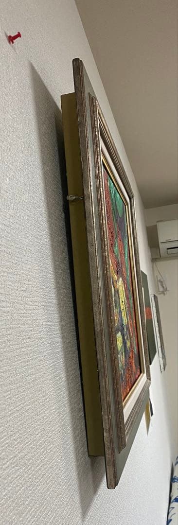 油絵　相撲　SUMO ヴィンテージ