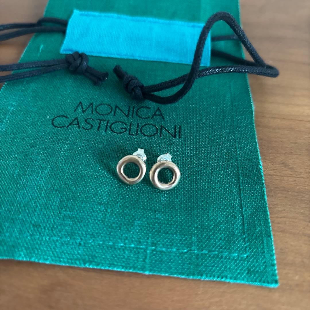 MONICA CASTIGLIONI モニカカスティリオーニ　円形ピアス