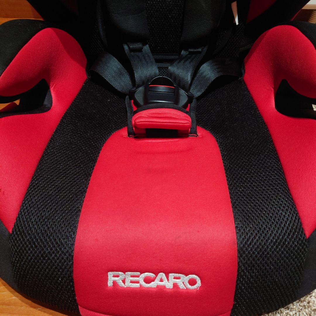 RECARO チャイルドシート レッド ブラック