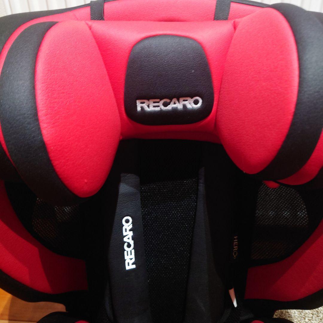 RECARO チャイルドシート レッド ブラック