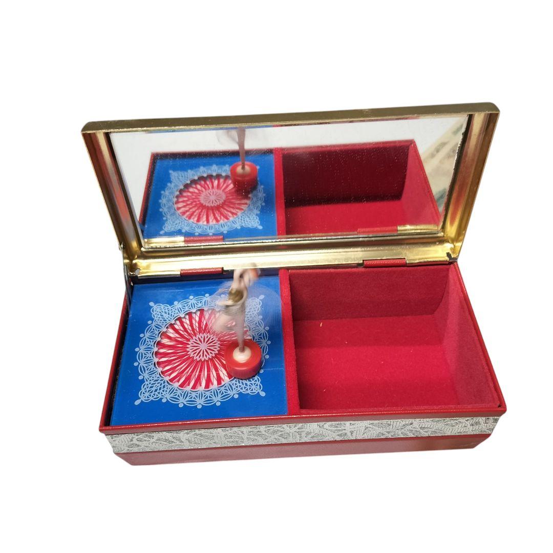 オルゴール バレリーナ ジュエリーBOX 昭和レトロ エーデルワイス♪