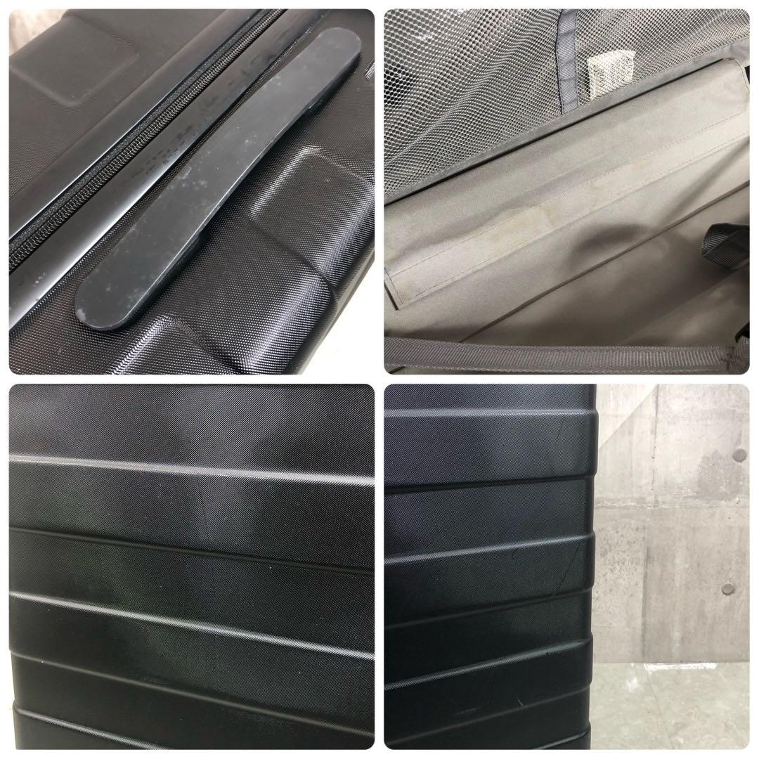 無印良品　キャリーケース　TSAロック　ブラック　大容量　バー高さ調整可能