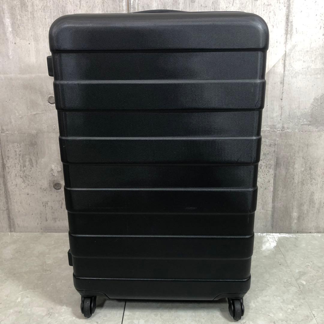 無印良品　キャリーケース　TSAロック　ブラック　大容量　バー高さ調整可能