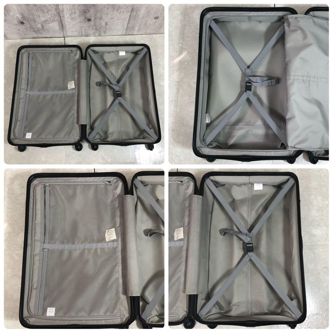 無印良品　キャリーケース　TSAロック　ブラック　大容量　バー高さ調整可能