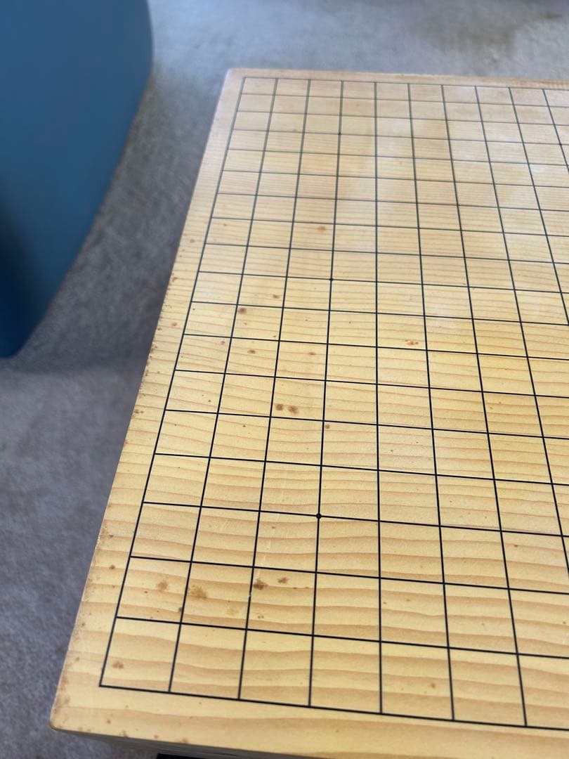 木製囲碁盤 脚付き 約45cm
