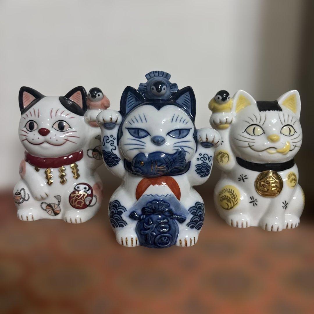 石黒亜矢子　アコメヤキャッツ　招き猫　限定　セット売り