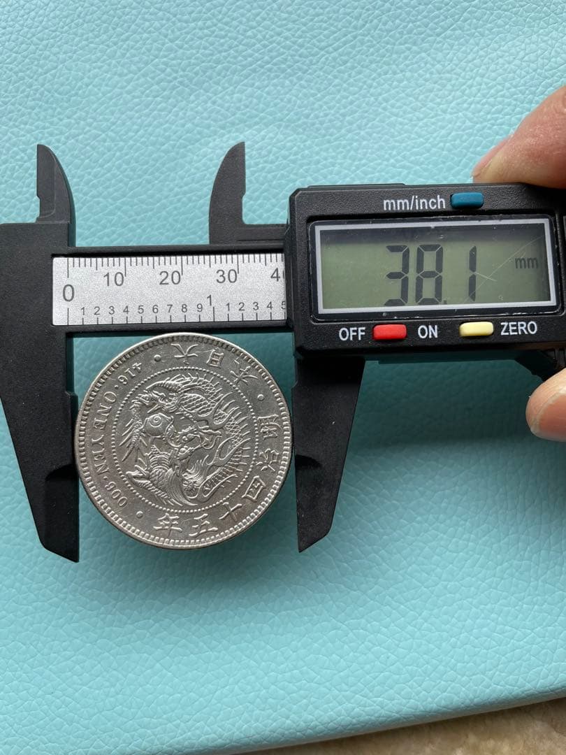 クリスマスセール 1円銀貨 明治45年 古銭