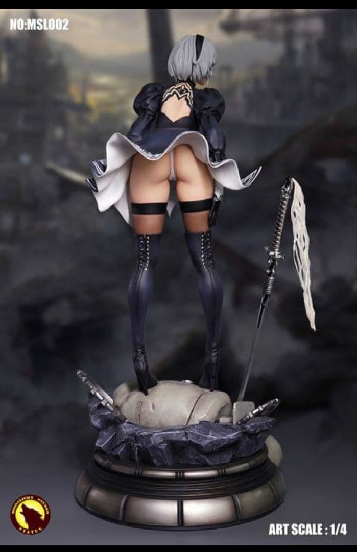 MoonLightスタジオ MLS002 2B 1/4 スタチュー フィギュア