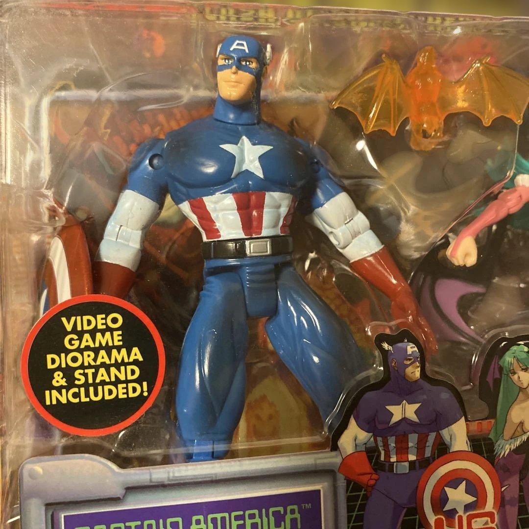 トイビズ　MARVEL vs CAPCOM キャプテンアメリカVSモリガン