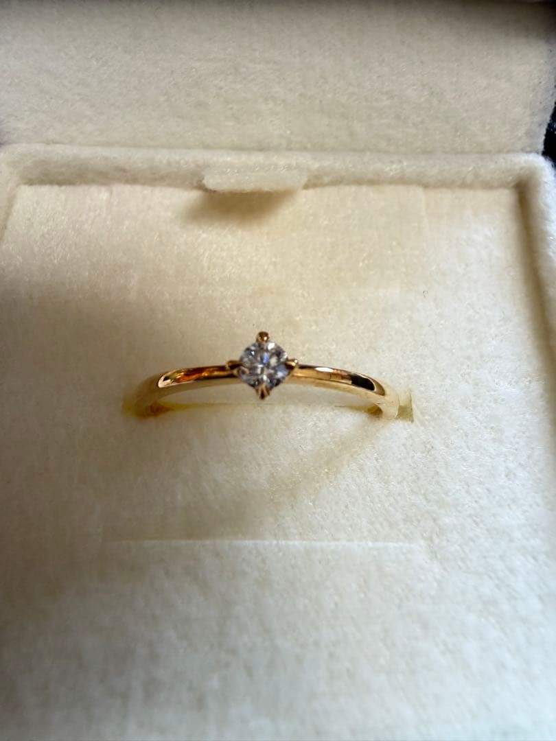 MAISON JEWELL ダイヤモンドリング 8号 10金