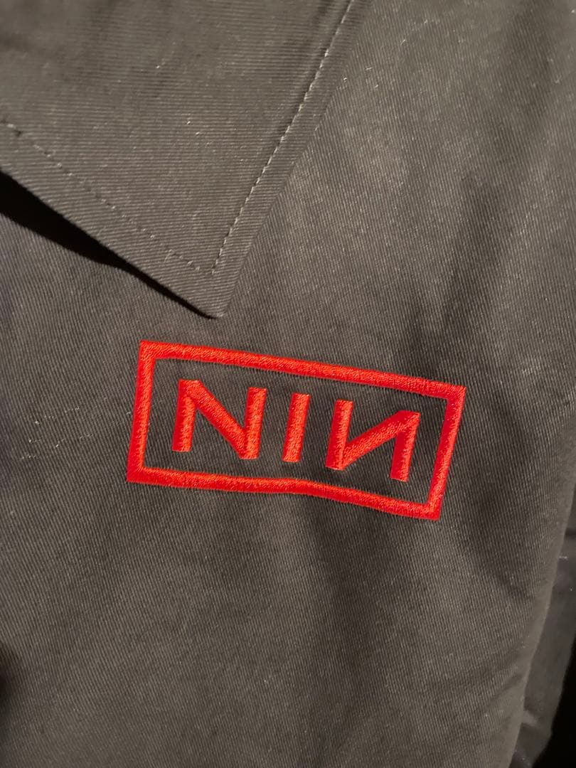 Nine Inch Nails PEEL IT BACK ワークジャケット　L