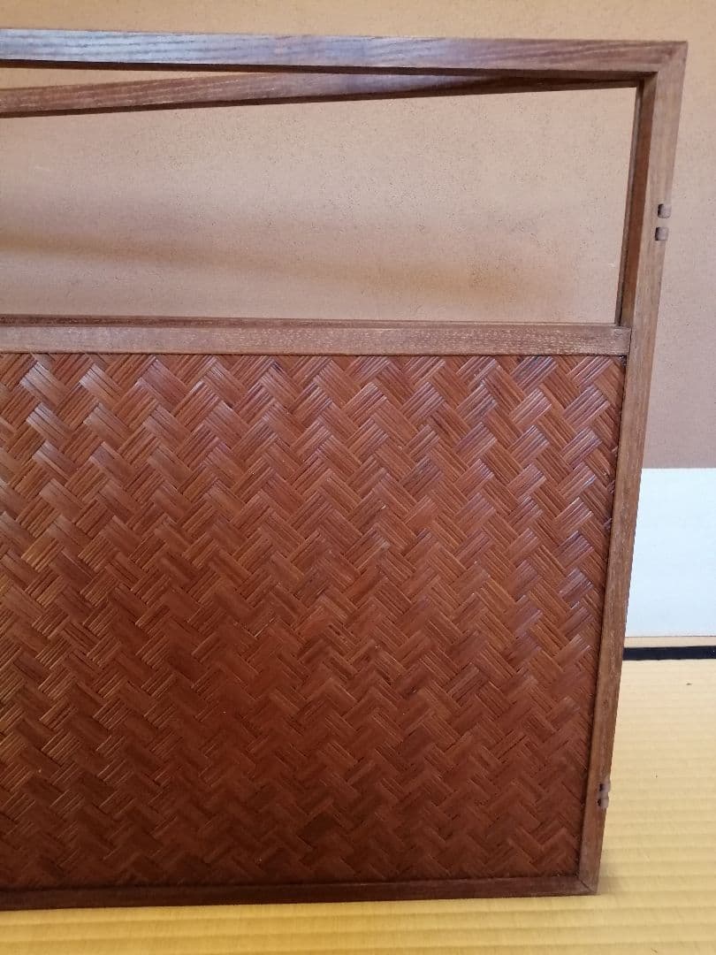 【茶道具】あじろ風炉先屏風　風炉先212