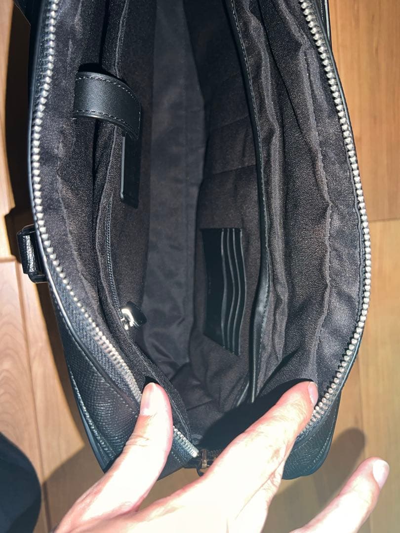 【値下げ】COACH ブラック ビジネスバッグ
