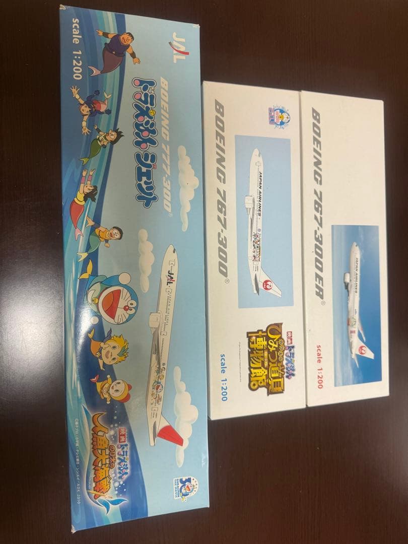 値下げ‼️JALドラえもん３機セット1/200