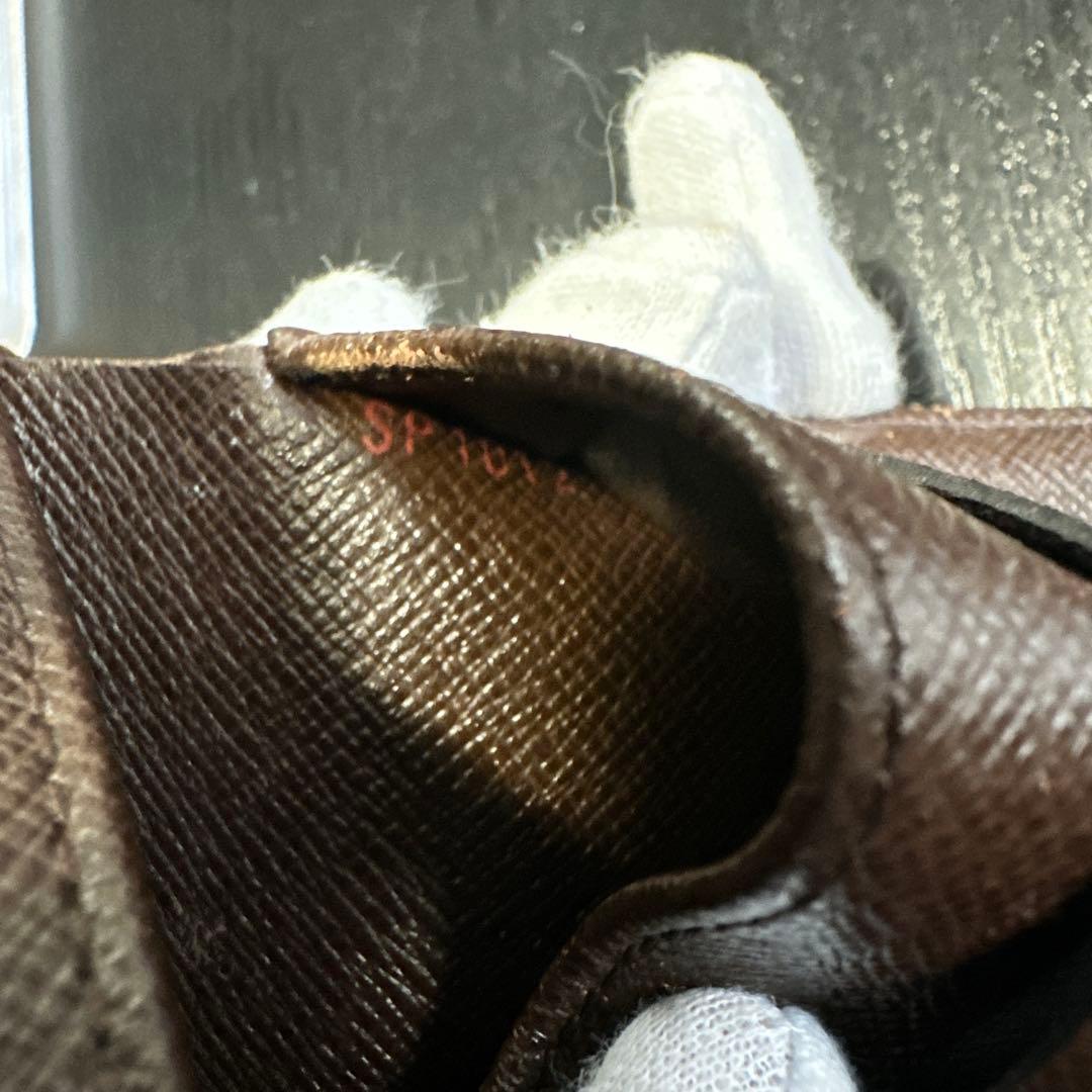 ルイヴィトン ダミエ三つ折財布