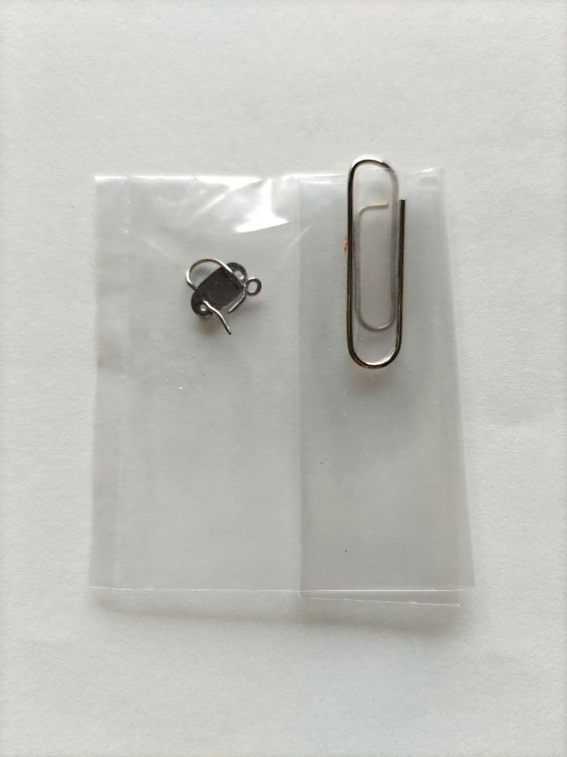 銀 紺綬褒章 略綬 佩用金具 NO718