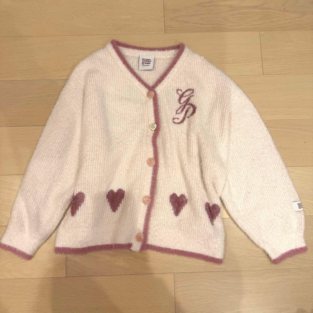 ジェラピケ　ラメフェザーカーディガン & ラメフェザーショートパンツ　2点セット