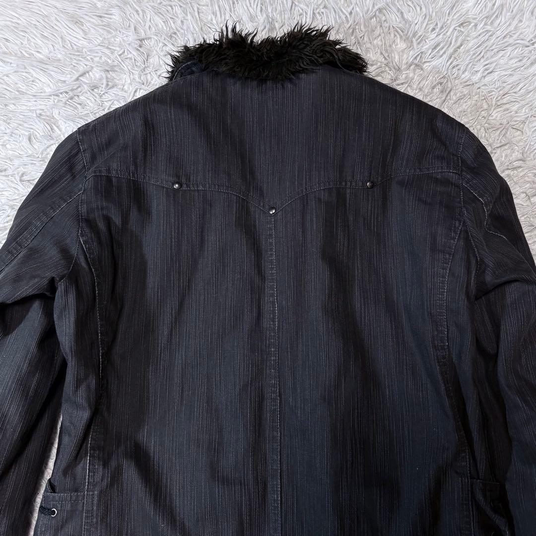 ジャケット・アウター 00s grunge far riders jacket y2k