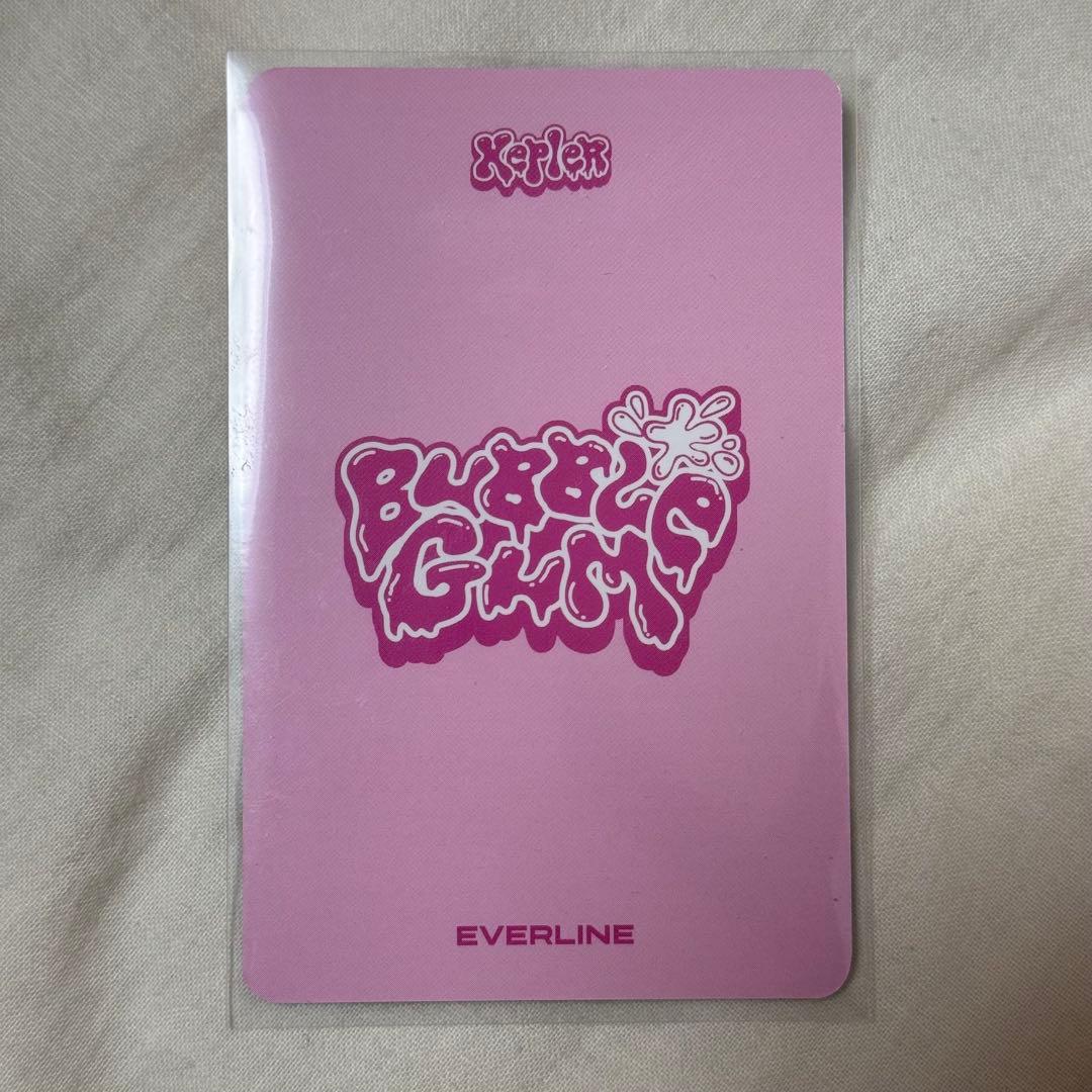 kep1er チェヒョン　everline 個別サイン会　サイン　トレカ