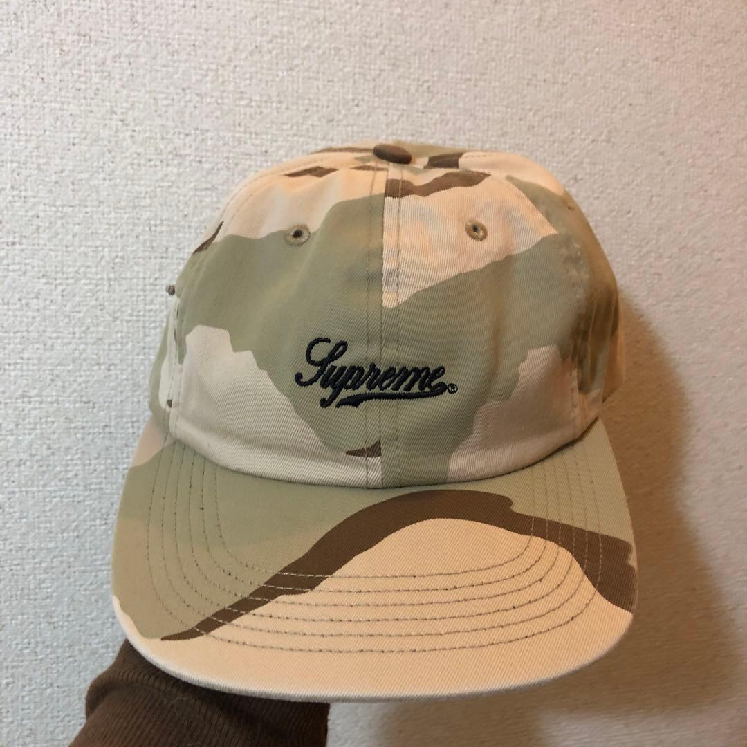 Supreme 迷彩柄キャップ