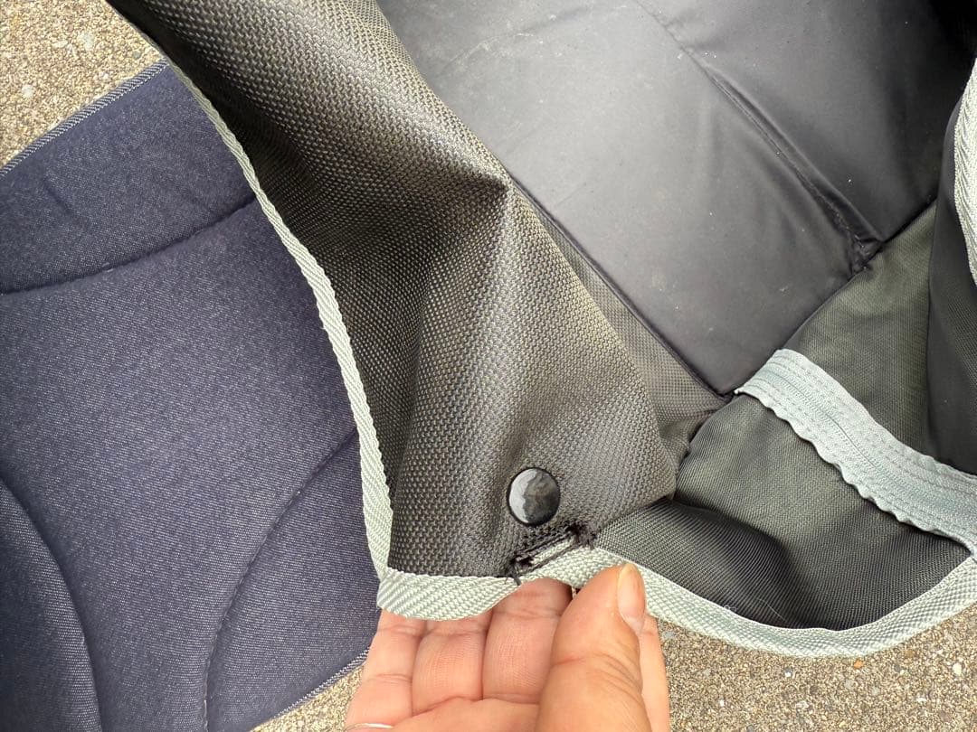 エアバギーコット　ラージサイズ　ドーム3 とカゴとマット2枚の4点セット