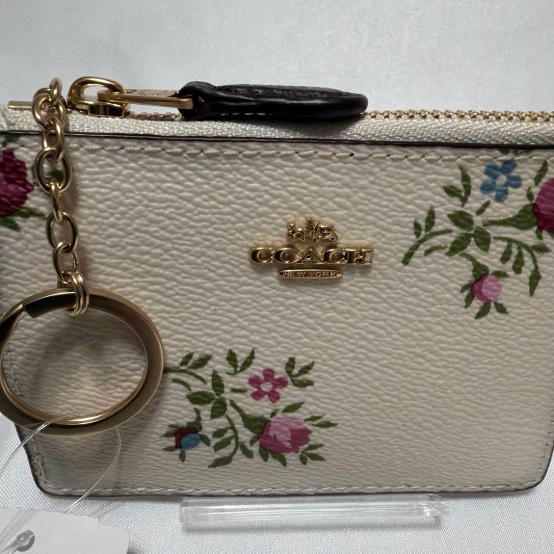 未使用　コーチ　COACH　/カード/パスケース　コンパクト財布　タグ付き