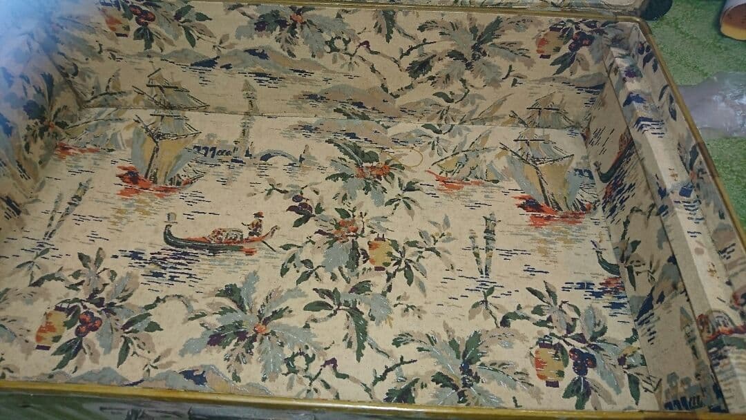 アンティークトランクケース 鍵付き