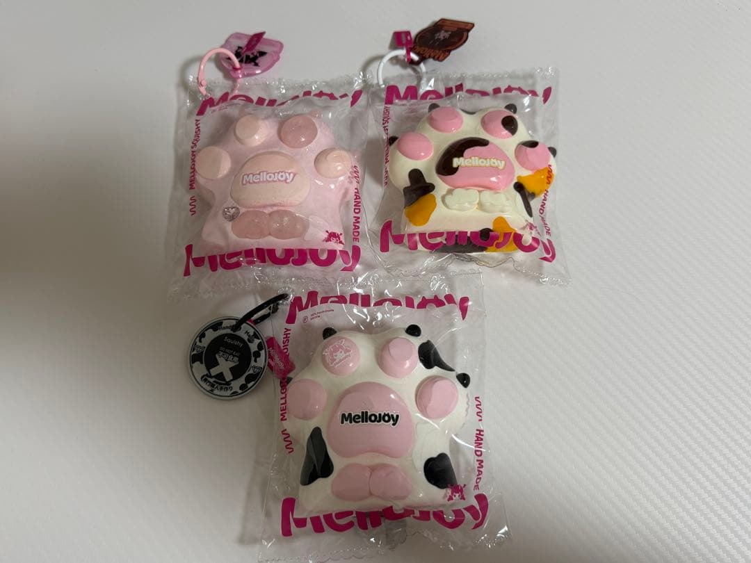 E*A様 Mellojoy メロジョイスクイーズ 癒しの猫爪 3点セット