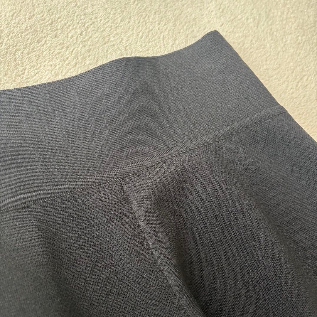 美品　FOXEY NEWYORK ニットパンツ　ワイド　ガウチョ　38 黒