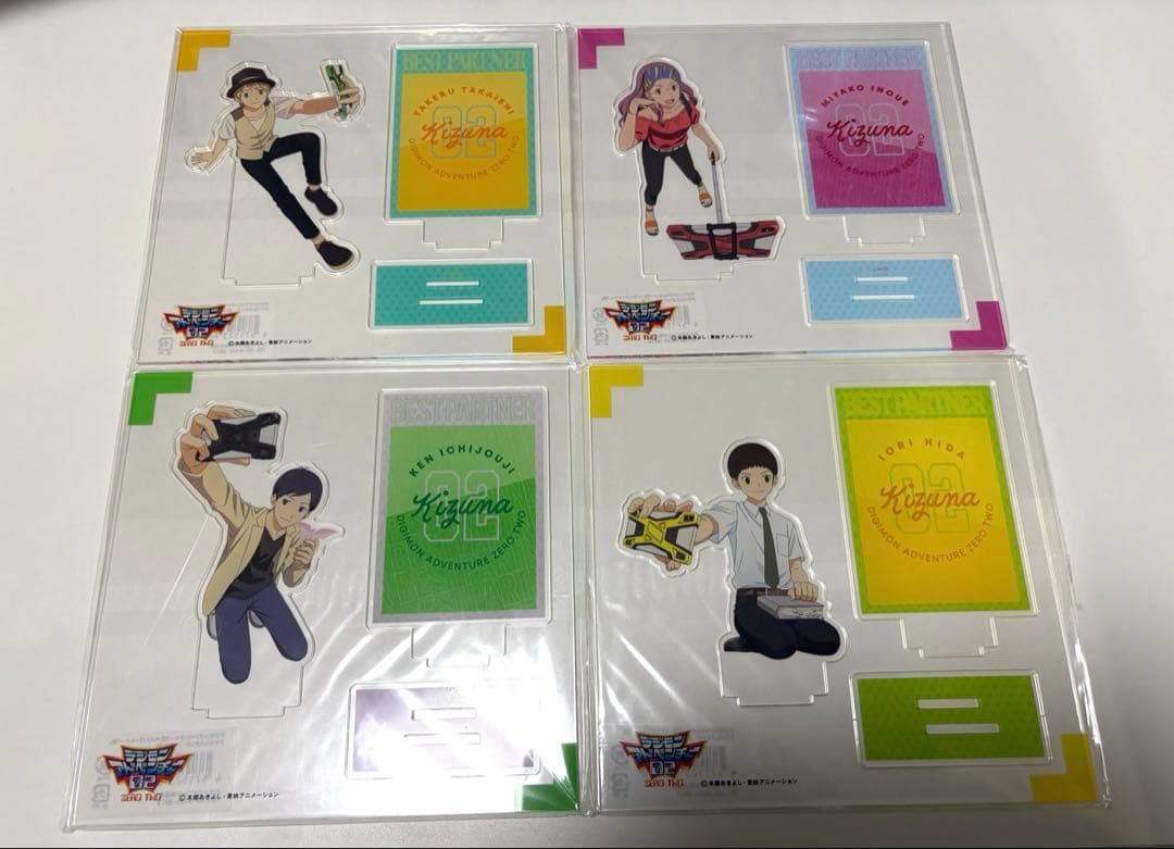 デジモンアドベンチャー02ベストパートナー「絆」アクリルスタンド 全12種類