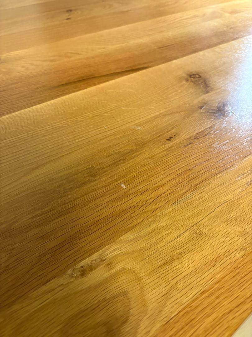 【キニー】天然木天板ウッドダイニングテーブル