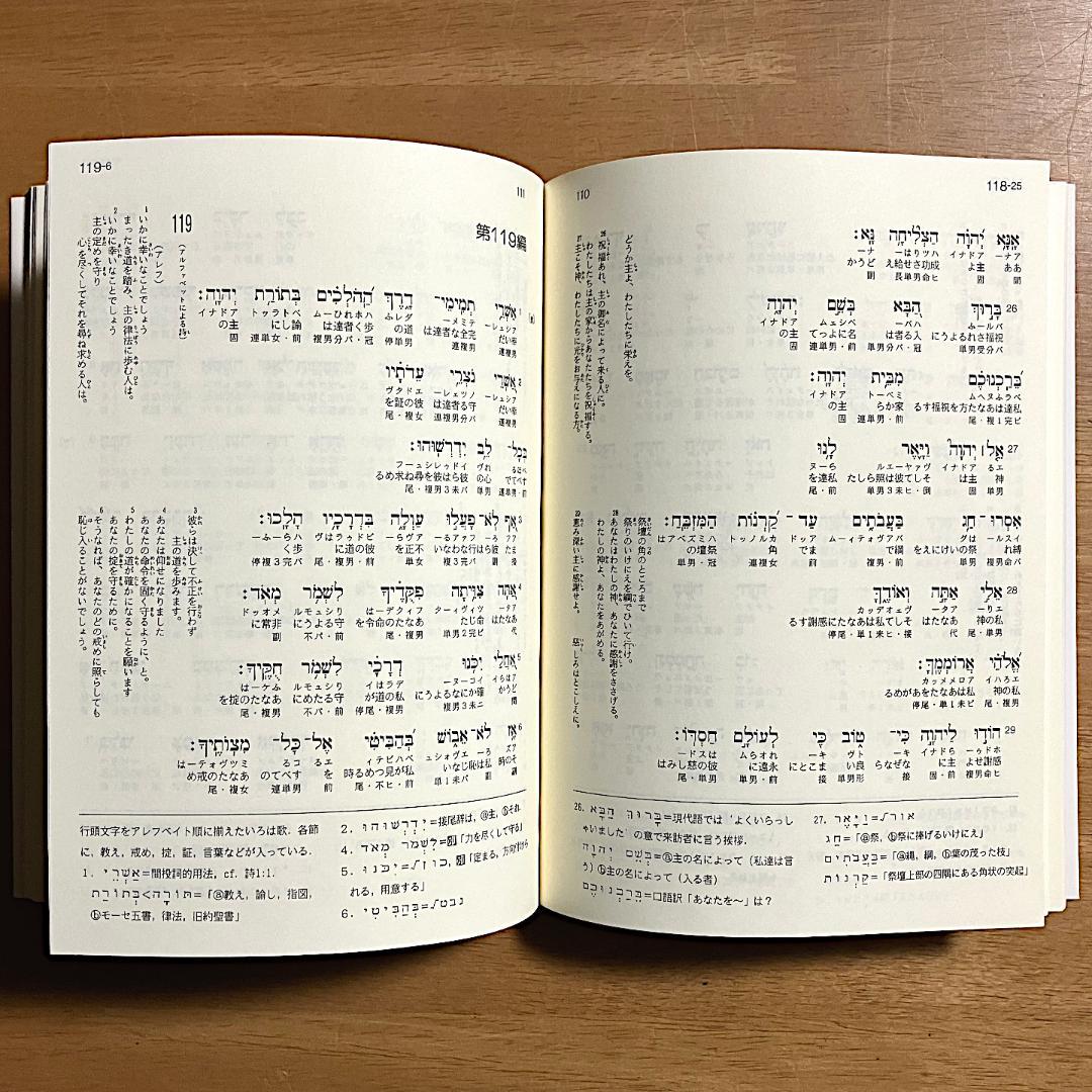 【送料無料】ヘブライ語聖書対訳シリーズ「ヨシュア記」「詩篇Ⅰ～Ⅲ」全４冊セット