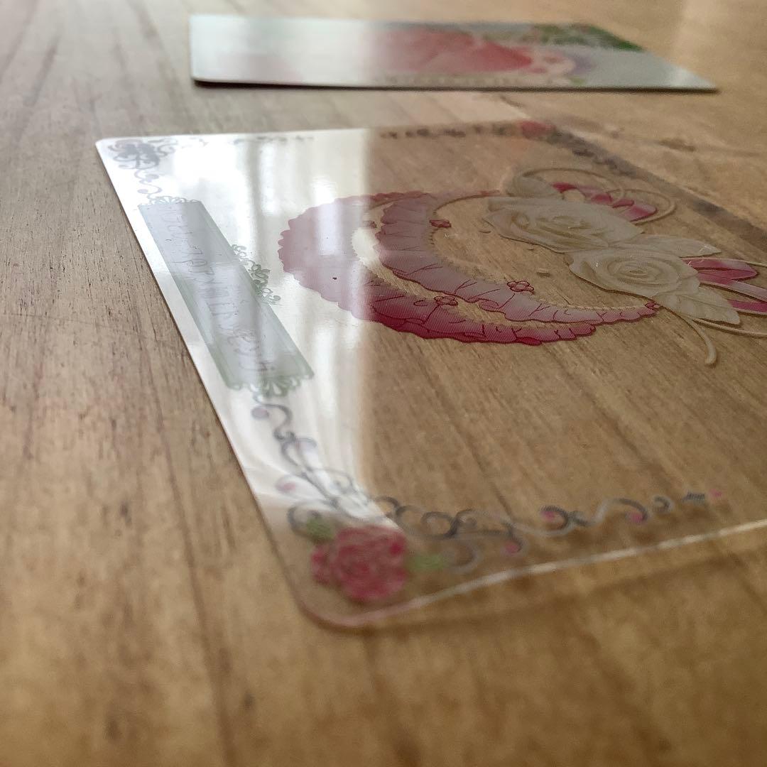 夢色パティシエール　カード　バラのマドレーヌ