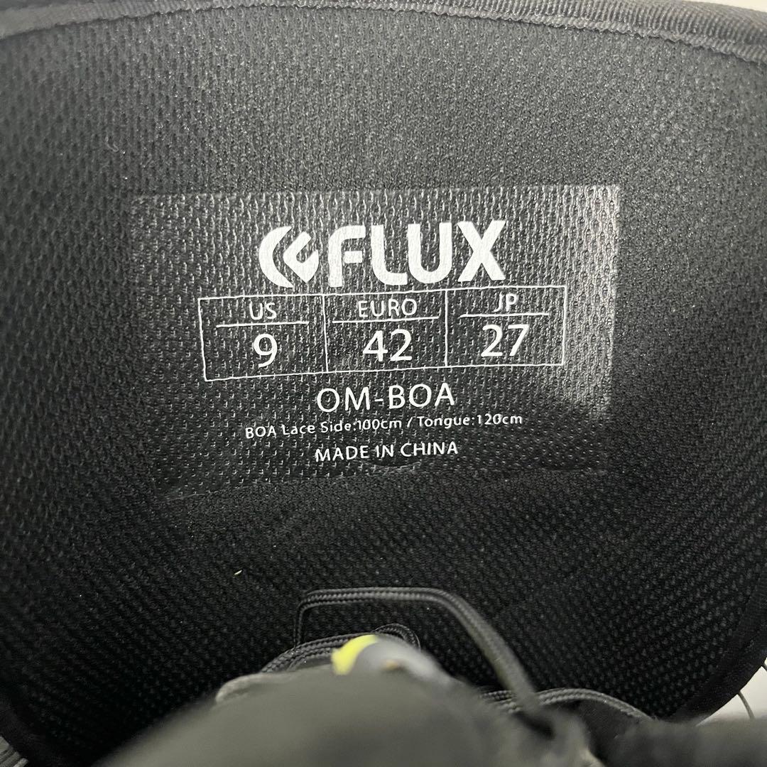 FLUX フラックス 24年モデル OM-BOA スノボブーツ ダブルボア