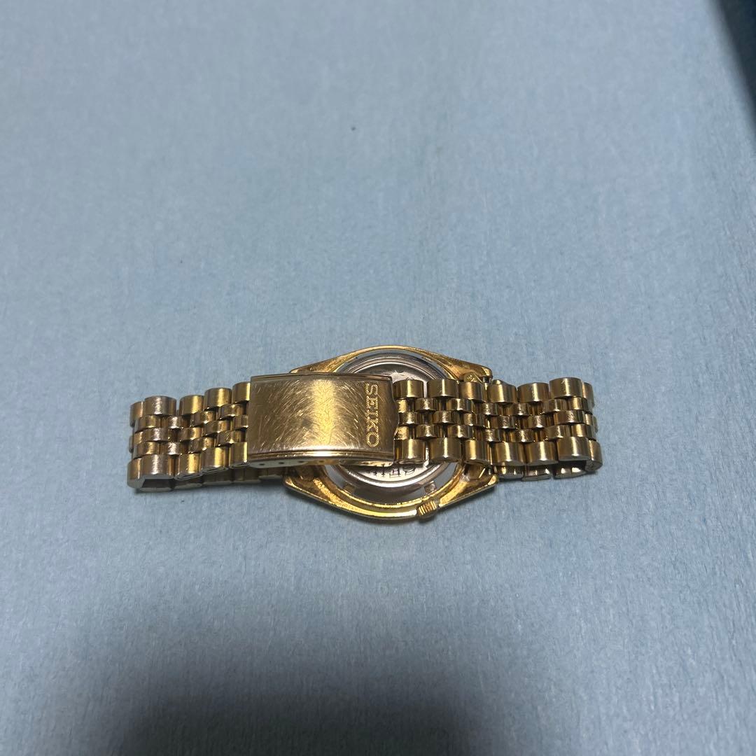 タ*ん様 SEIKO 5 自動巻き ゴールド腕時計　可動品