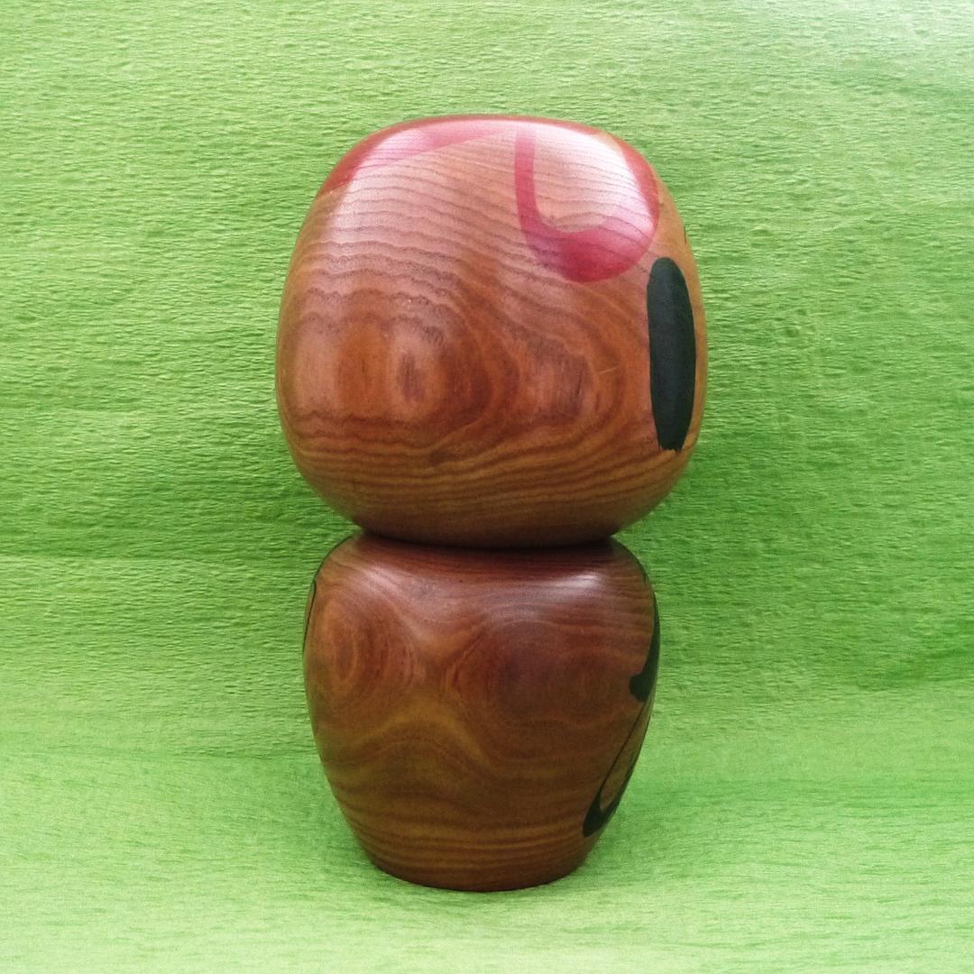 こけし 土湯こけし 23.5cm 小物入れ 徳永慎一