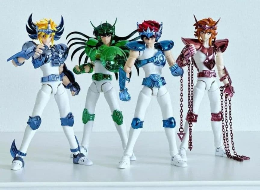 聖闘士聖衣神話EXサイズ　初期青銅聖闘士原作版　星矢　紫龍　氷河　瞬　一輝