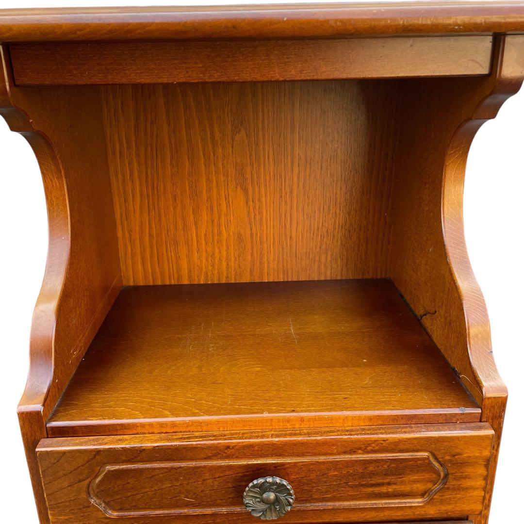 karimoku カリモク コロニアル 電話台 高級家具　B