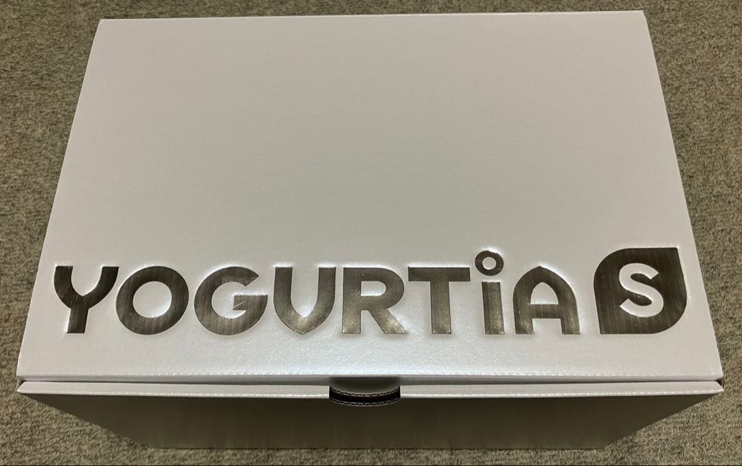 タニカ ヨーグルティアS ガラスセット（ホワイト）