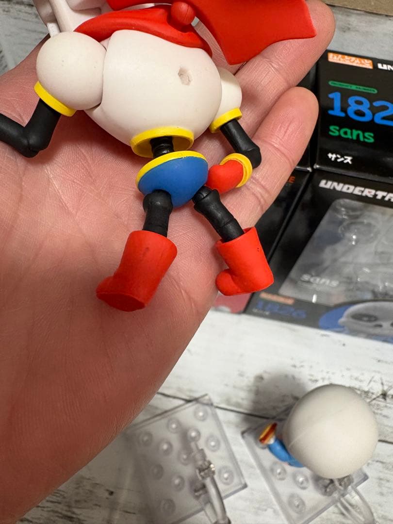 アンダーテール　UNDERTALE ねんどろいど　セット　サンズ　パピルス