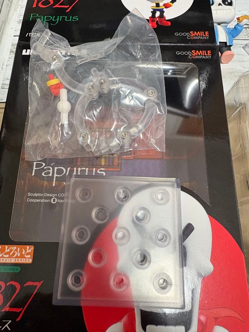 アンダーテール　UNDERTALE ねんどろいど　セット　サンズ　パピルス