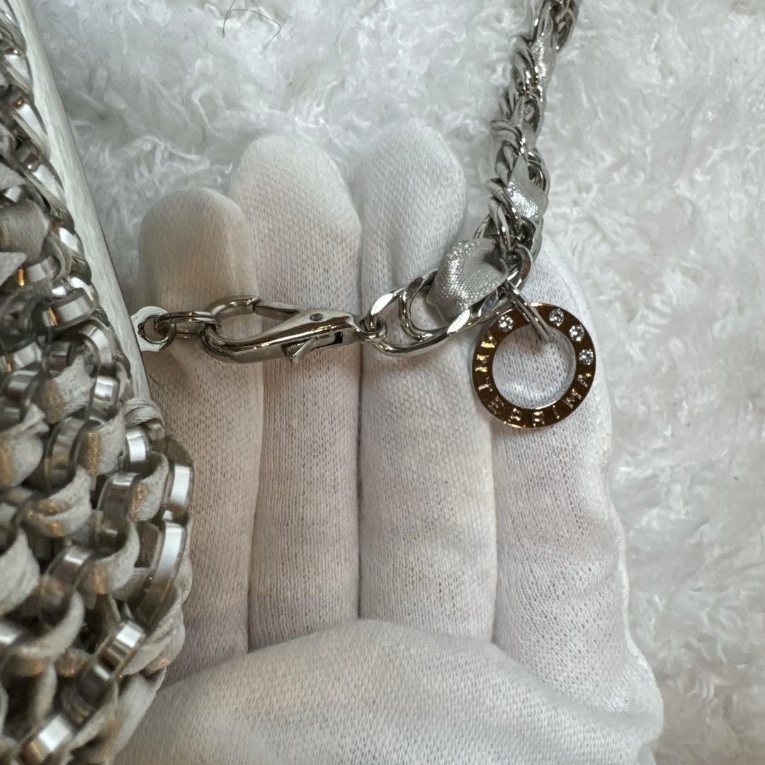 アンテプリマ クリスタッオフィオッコ ワイヤー 2way バッグ リボン がま口