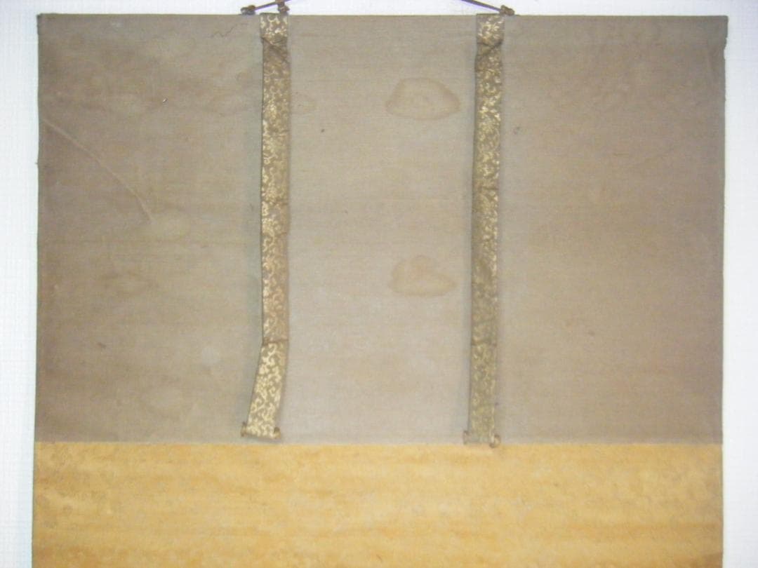 掛軸　石泉銘　鶴之図　逸品　G11