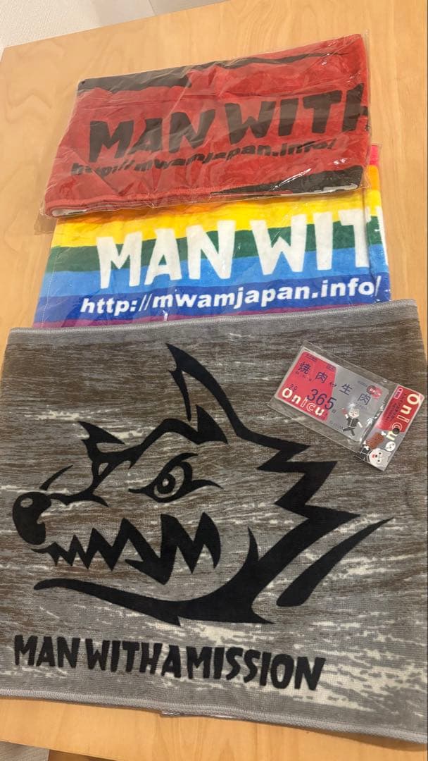 MAN WITH A MISSION タオル　ステッカー